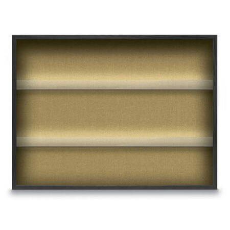 United Visual Products Outdoor Enclosed Combo Board, 48"x36", White Frame/Grey & Cloud UVCB4836ODW-GREY-CLOUD